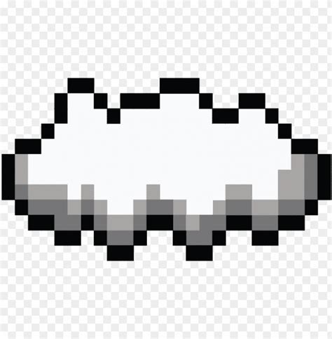 Cloud Fixed-06 - Blueberry Sans Pixel Art PNG Transparent With Clear ...