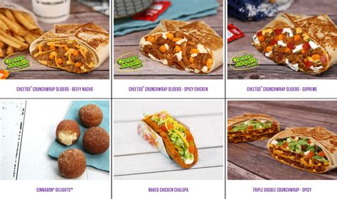 Taco Bell Menu and Specials