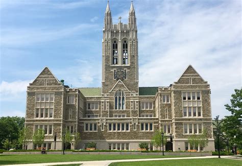 Gasson Hall by Charles Donagh Maginnis,1908. Boston College, Chestnut Hill, Massachusetts ...