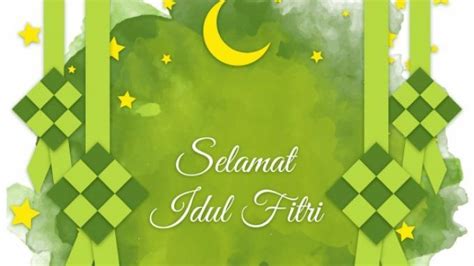 60 Ucapan Selamat Lebaran 2021 dan Gambar Ucapan Idul Fitri 1442 H ...