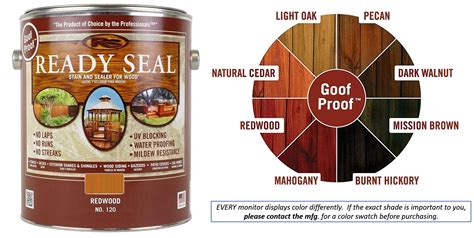 Buy the Ready Seal 120 Ready Seal Stain, Redwood ~ Gallon | Hardware World