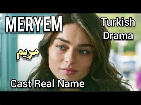 Meryem drama cast real name | Turkish Drama | Meryem Turkish drama cast | Unique Redzone #meryem ...