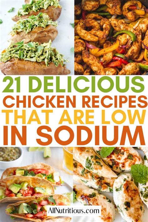 21 Low Sodium Chicken Recipes That Taste Divine - All Nutritious