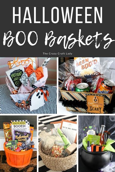 12 Boo Basket Ideas, a Fun Halloween Tradition - The Crazy Craft Lady