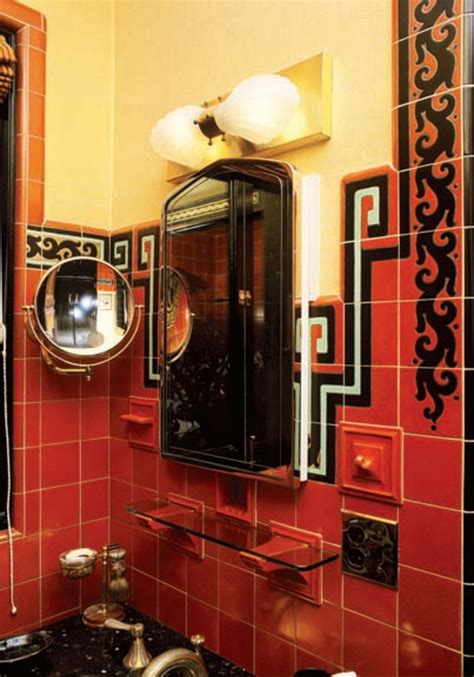 Art Deco Lighting for the Bathroom | Art deco bathroom lighting, Art deco mirror, Art deco lighting
