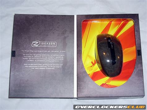 Ideazon Reaper Edge Gaming Mouse Review - Overclockers Club