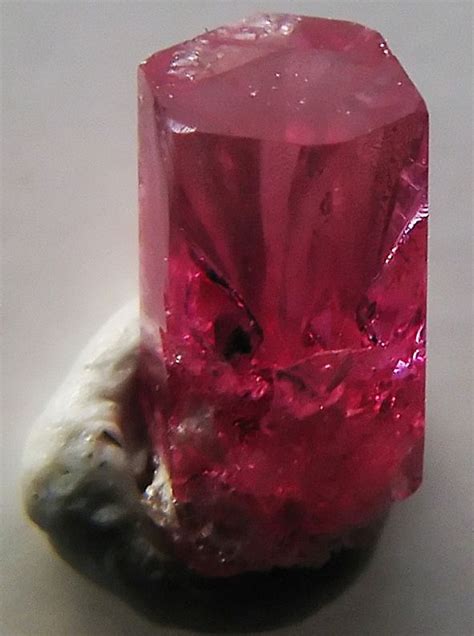 Red Beryl (The rarest of the Beryl group, whose colors are called ...