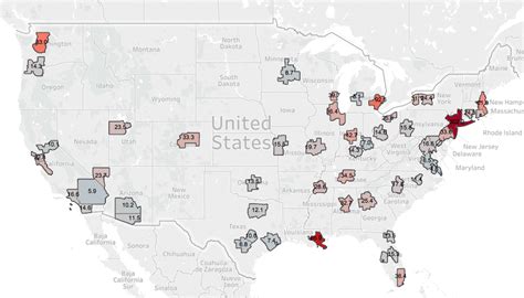 Prevalence of Covid-19 in large US metro areas | City Observatory