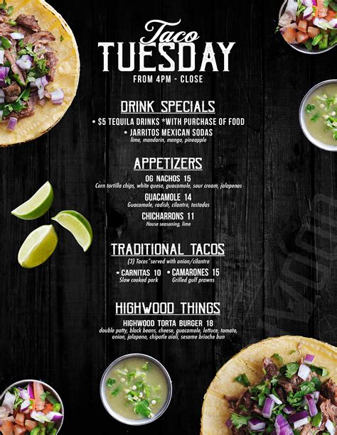 Taco Tuesday — The Highwood