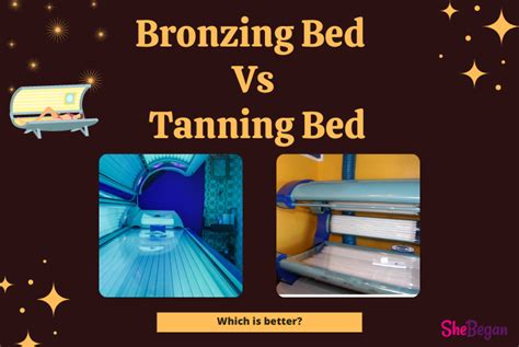 Bronzing Bed Vs Tanning Bed – She Began