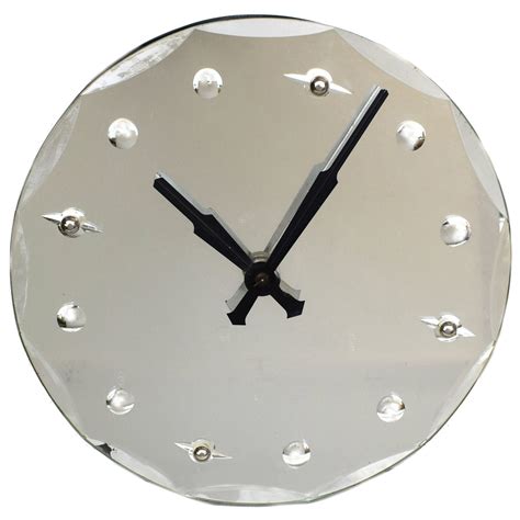 Large Art Deco Period Wall Clock at 1stDibs