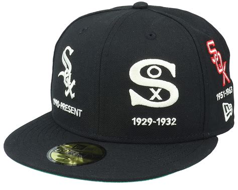 Chicago White Sox 59FIFTY Life Quickturn Black Fitted - New Era - Start ...