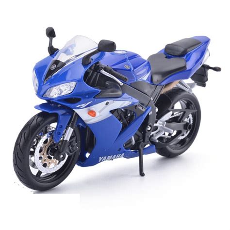 Maisto YAMAHA YZF-R1 Motorcycles 1/12 Scale Diecast Metal Bike Model ...