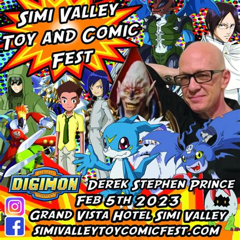 Guest Announcement Derek Stephen Prince – Simi Valley Toy And Comic Fest