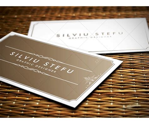 Ups Business Cards : Realistic Business Card MockUp | GraphicBurger - Whatever your needs, we've ...