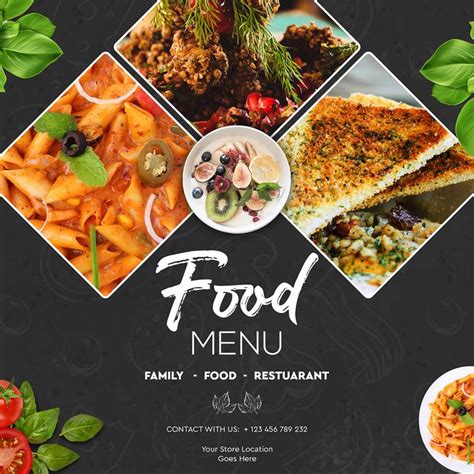 Food Banner Design- Free Download on Behance in 2020 | Food banner, Banner template design, Food ...