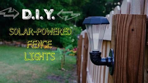 diy solar lights on fence - Whizz-Bang Blogger Photos