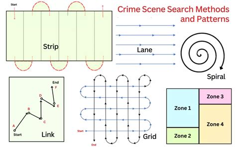 Crime Scene Search Methods & Patterns [Use + Examples]