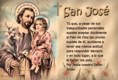 Santa María, Madre de Dios y Madre nuestra: Oración a San José