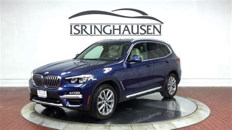 2019 BMW X3 xDrive30i in Phytonic Blue Metallic - 92240A - YouTube