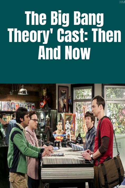 The big bang theory cast then and now – Artofit