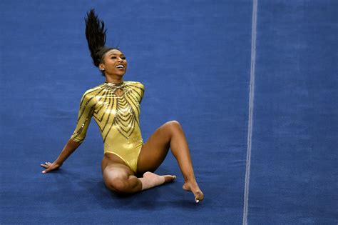 Meet UCLA gymnast Nia Dennis, who went viral after ‘Black excellence ...