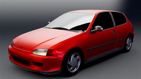 Honda Civic EG6 - Buy Royalty Free 3D model by MGR '99 (@MGR99 ...