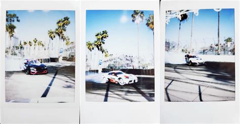 Photographing Formula Drift with an instant camera | Popular Photography