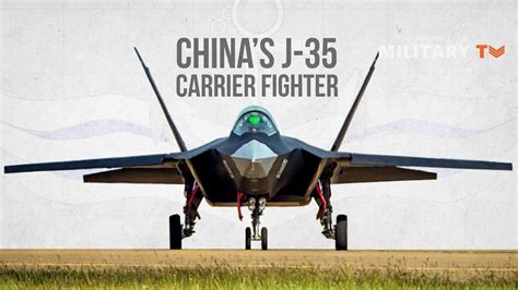 China’s J-35 Carrier Fighter Appears; Step To ‘Most Powerful Navy' - YouTube