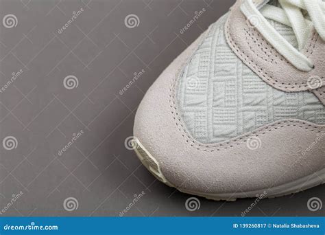 Sport Shoes with White Laces Stock Image - Image of shoelace, color ...