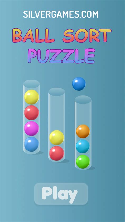 Ball Sort Puzzle - Play Ball Sort Puzzle Online on SilverGames