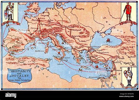 Route Of The 8th Crusade