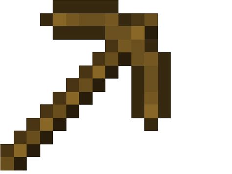 Minecraft wooden pickaxe | Minecraft, Wooden, Minecraft party