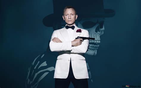 Spectre starring Daniel Craig 8K wallpaper download