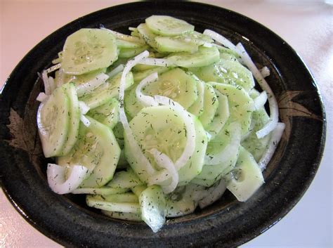 German Cucumber Salad or ” Gurken Salat”