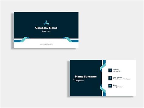 Designing Business Card Template | Presentation Graphics | Presentation ...