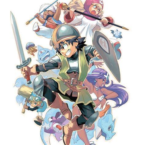 Dragon Quest artwork by manga artist Tony Valente : r/dragonquest