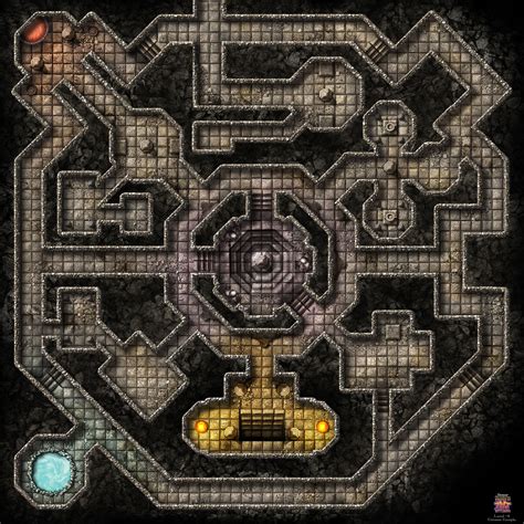 Deep L4 A2 Torsion Temple NoGrid VTT by Zatnikotel on DeviantArt ...