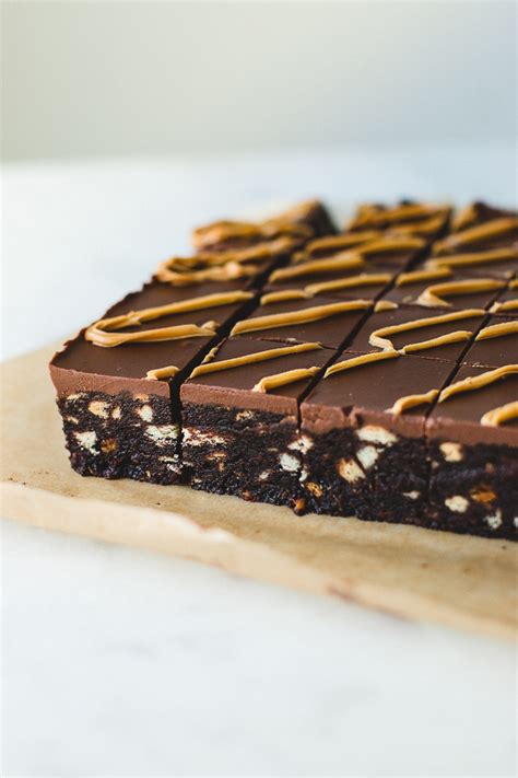 Chocolate Peanut Butter Squares - Pretty. Simple. Sweet.