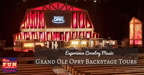 Experience Country Music - Grand Ole Opry Backstage Tours