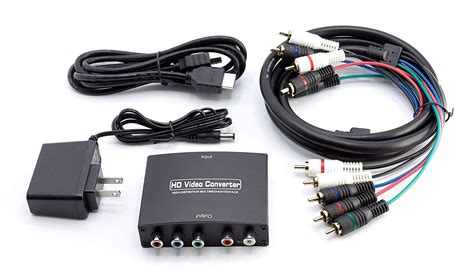 THE CIMPLE CO - 4K HDMI to RGB 5RCA Component Converter with High Quality HDMI and RGB Cables ...