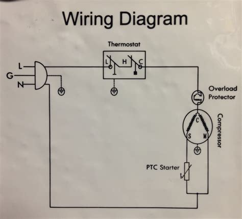 Fridge Compressor Wiring Diagram Electronic – Refrigeratio