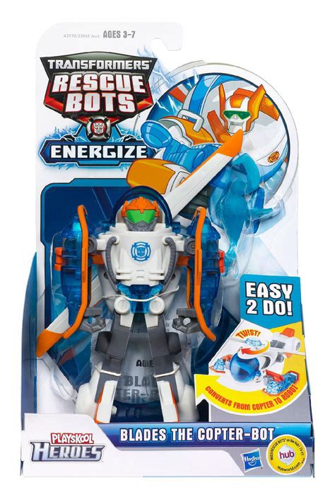 Rescue Bots Energize Wave 2 Blades and Boulder - Transformers News - TFW2005