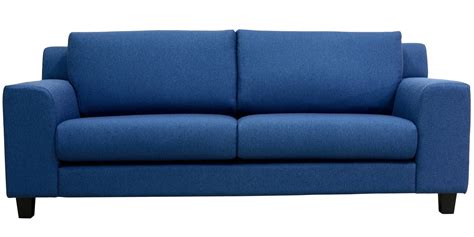 Buy Santa Lucia Three Seater Sofa in Cobalt Blue Colour by CasaCraft ...