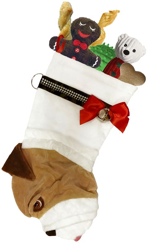 English Bulldog Dog Christmas Stocking Dog Christmas Stocking, Dog ...