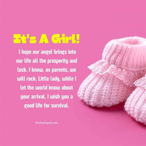 25+ Unique Baby Girl Announcement Quotes