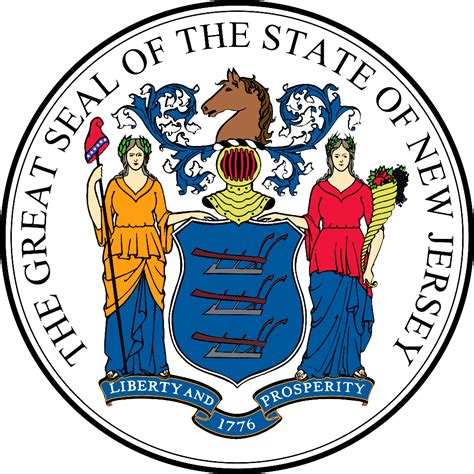 Great Seal Of The State Of New Jersey Logo