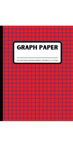 Graph Paper Composition Notebook: Grid Paper Notebook, Quad Ruled, 100 ...