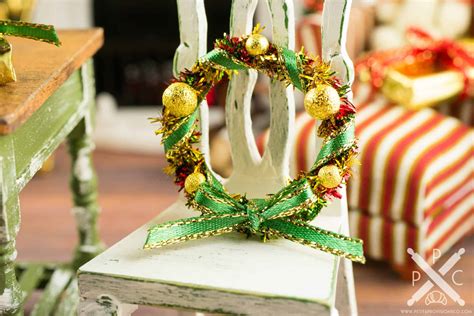 Gold, Green and Red Christmas Wreath - The Petite Provisions Co.