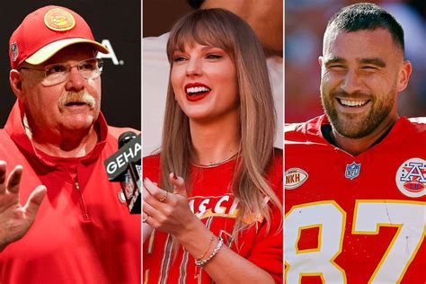 Coach Andy Reid 'Happy for Both' Travis Kelce and Taylor Swift (Exclusive)